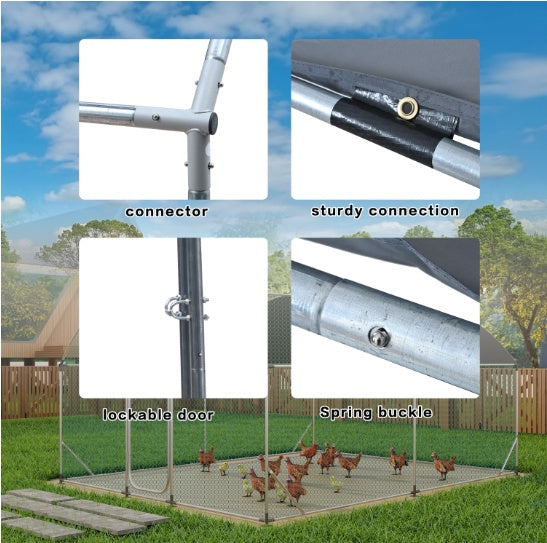 Light Duty Chicken Coop With Waterproof Cover