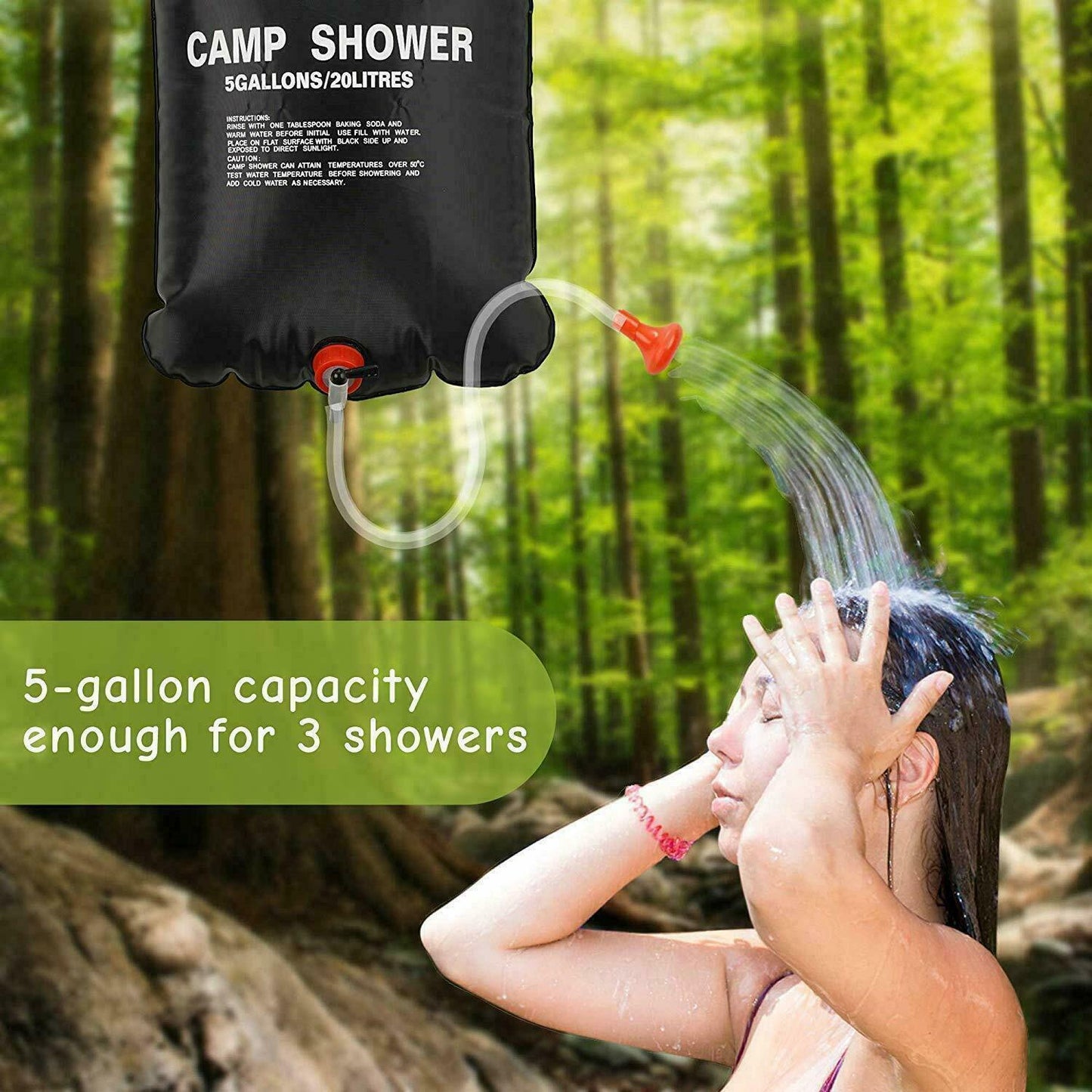 20L Portable Solar Shower