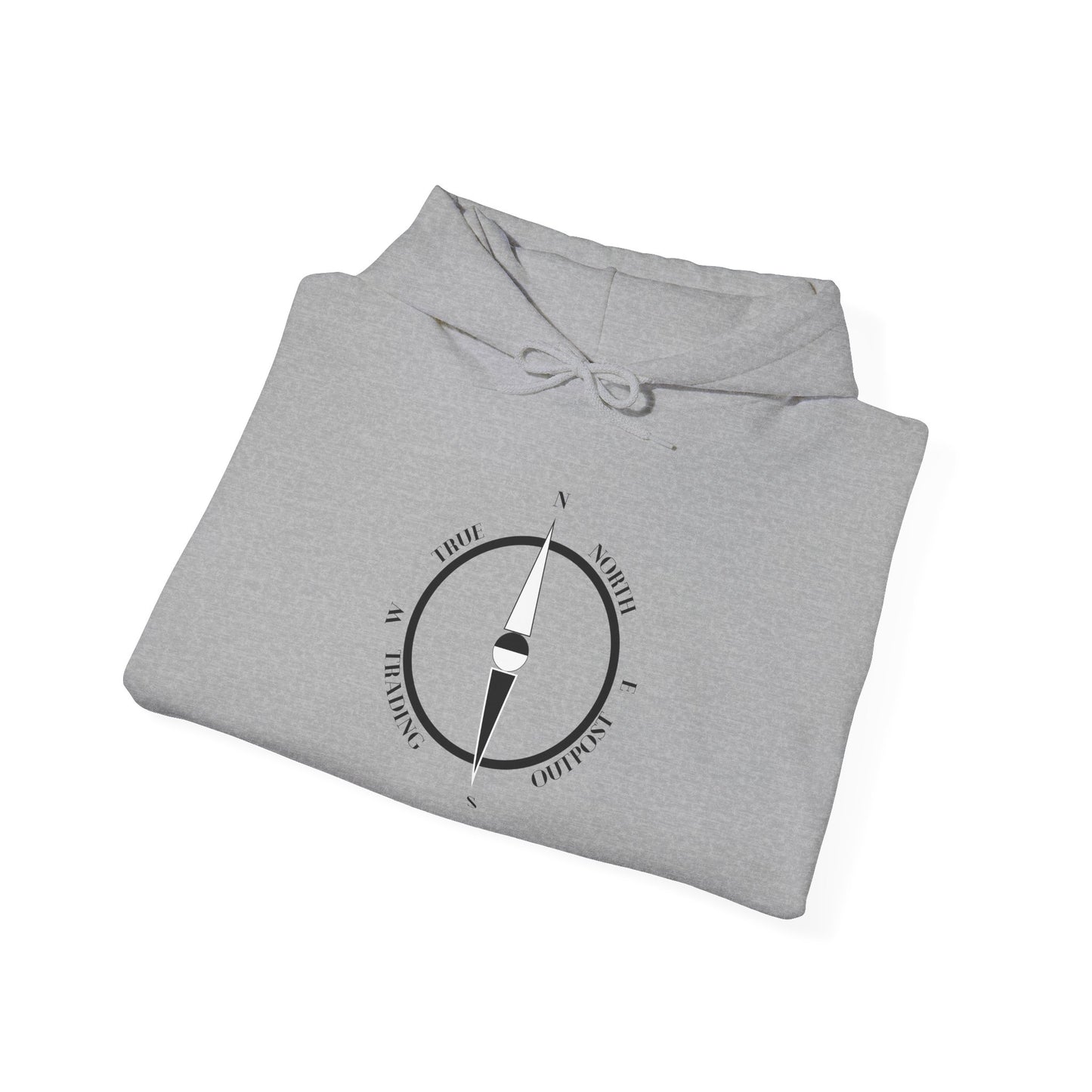 Cozy Compass Hoodie, Unisex Hooded Sweatshirt, Outdoor Adventure Sweatshirt, Cozy Gift for Explorers, Winter Apparel