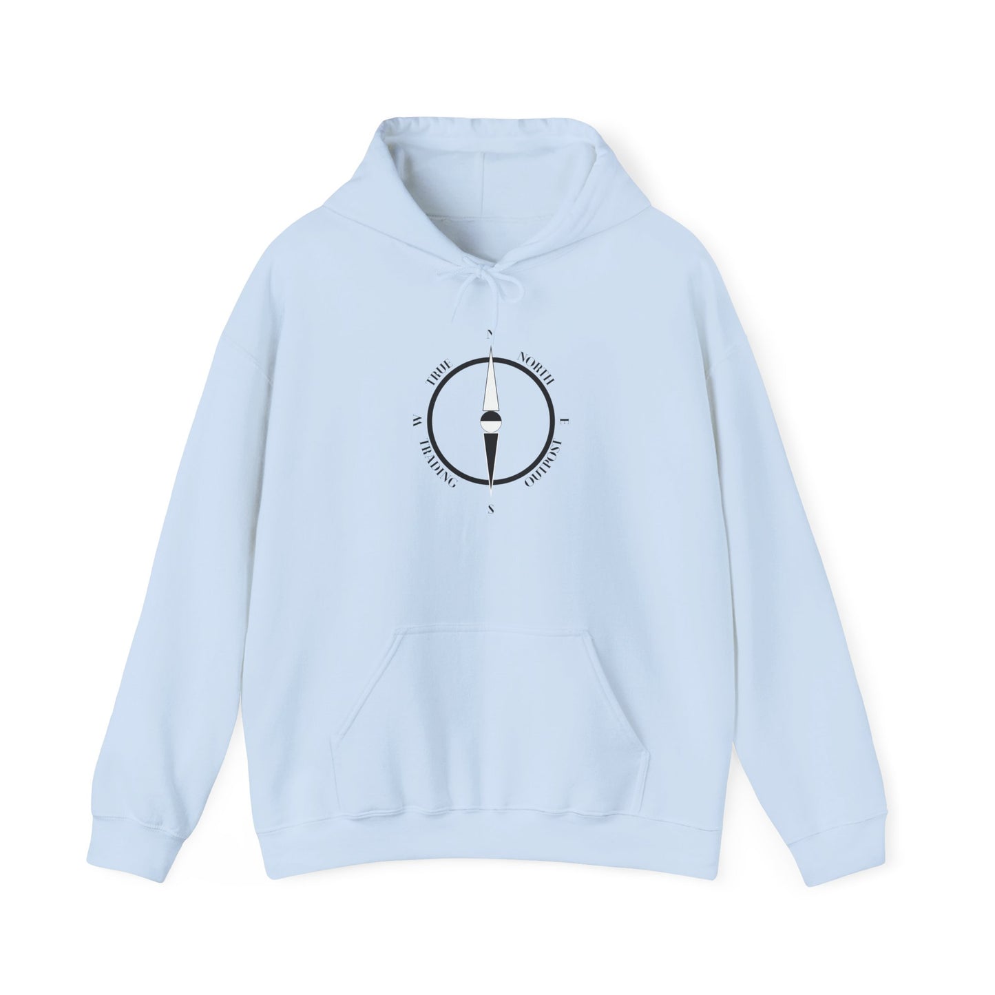 Cozy Compass Hoodie, Unisex Hooded Sweatshirt, Outdoor Adventure Sweatshirt, Cozy Gift for Explorers, Winter Apparel