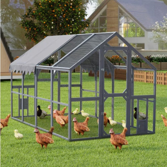 Premier Chicken Coop With Partial Cover
