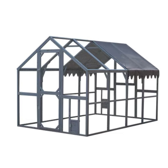 Premier Chicken Coop With Partial Cover