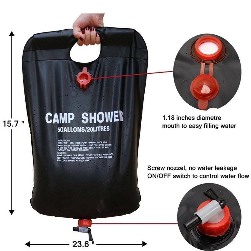 20L Portable Solar Shower