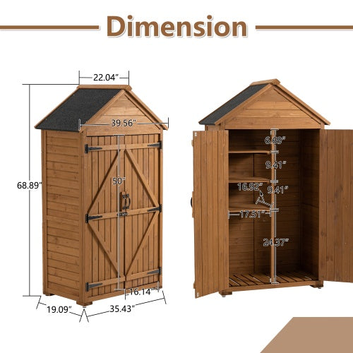 Garden Outdoor Storage Cabinet