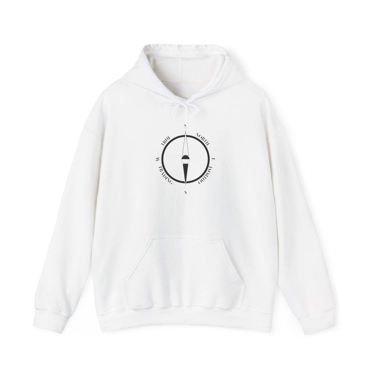Cozy Compass Hoodie, Unisex Hooded Sweatshirt, Outdoor Adventure Sweatshirt, Cozy Gift for Explorers, Winter Apparel