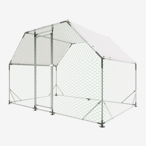 Large Metal Walk-In Chicken Coop