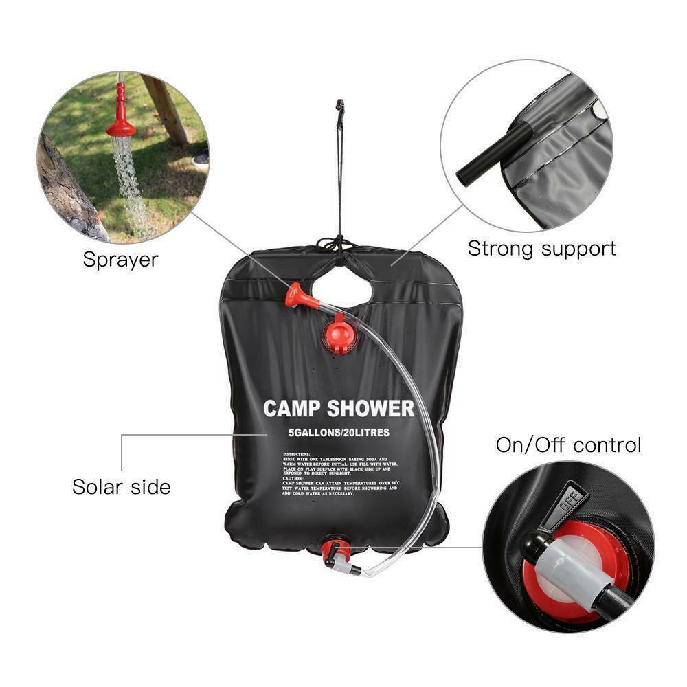 20L Portable Solar Shower