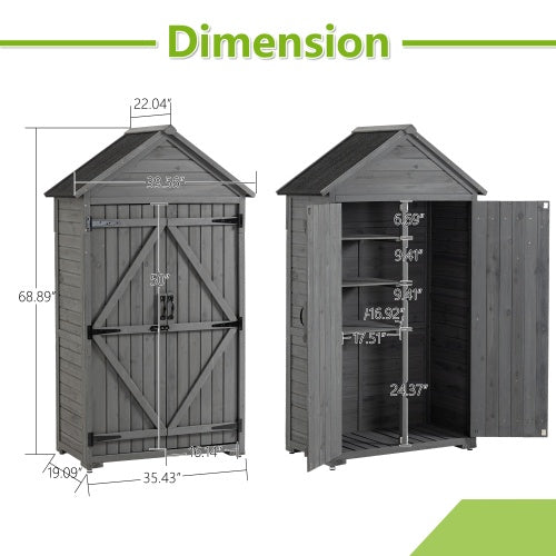 Garden Outdoor Storage Cabinet