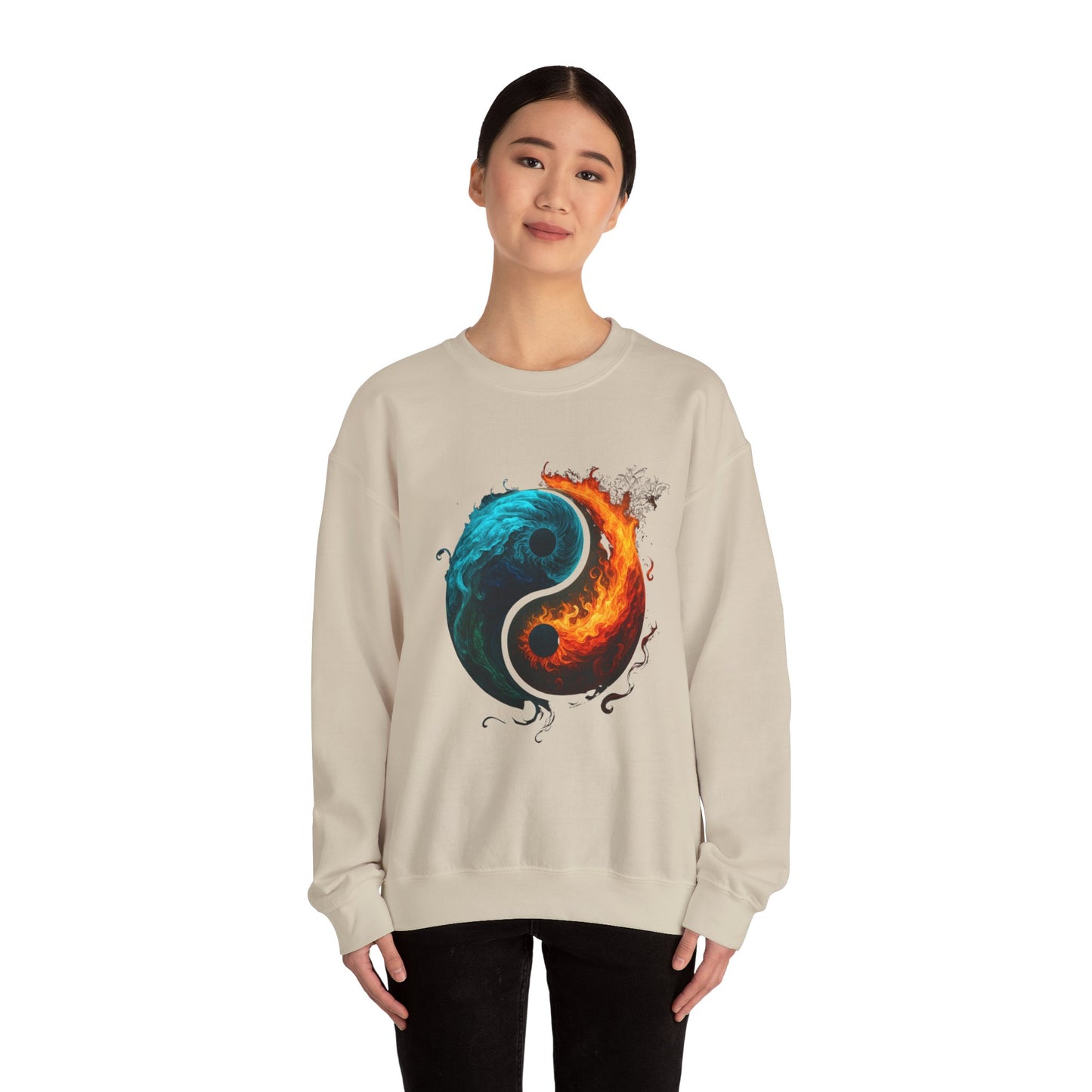 Yin Yang Fire & Water Sweatshirt