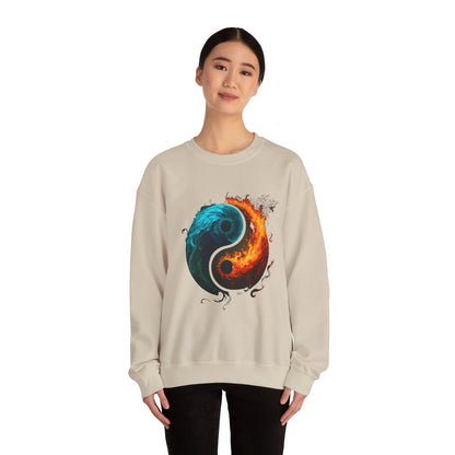 Yin Yang Fire & Water Sweatshirt