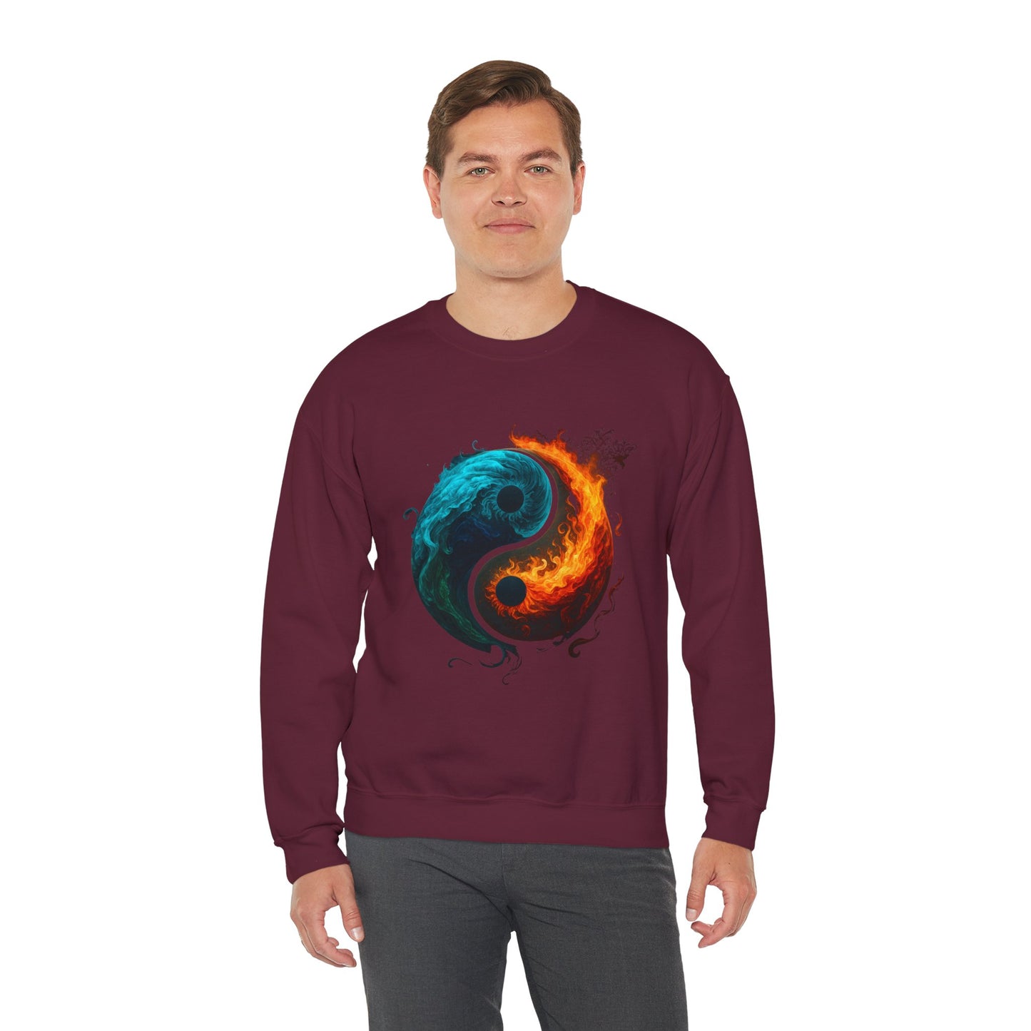 Yin Yang Fire & Water Sweatshirt