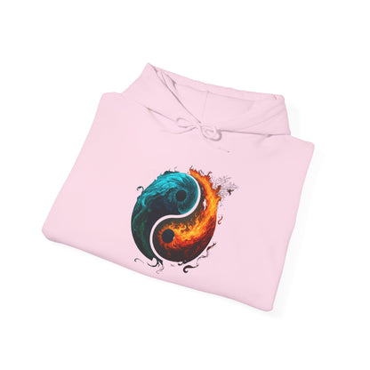 Yin Yang Fire & Water Hoodie
