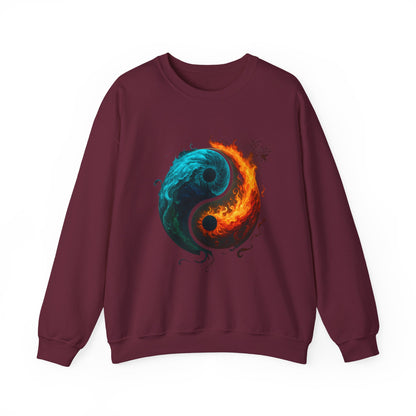 Yin Yang Fire & Water Sweatshirt
