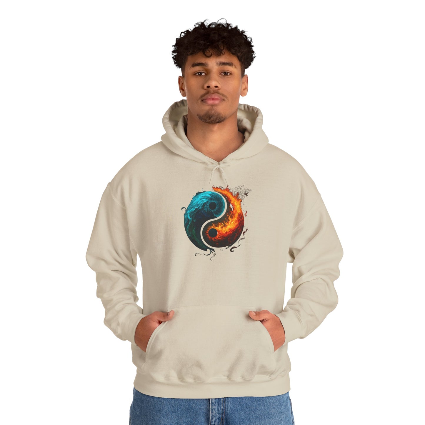 Yin Yang Fire & Water Hoodie