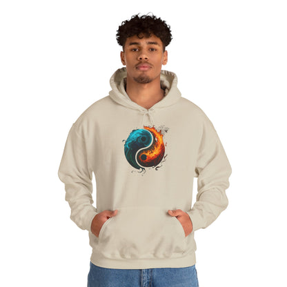 Yin Yang Fire & Water Hoodie