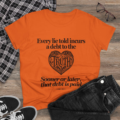 Debt to Truth Women's Tee