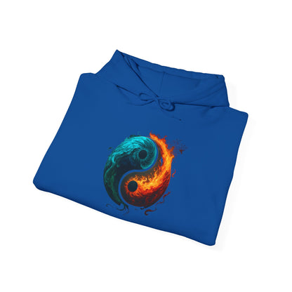 Yin Yang Fire & Water Hoodie