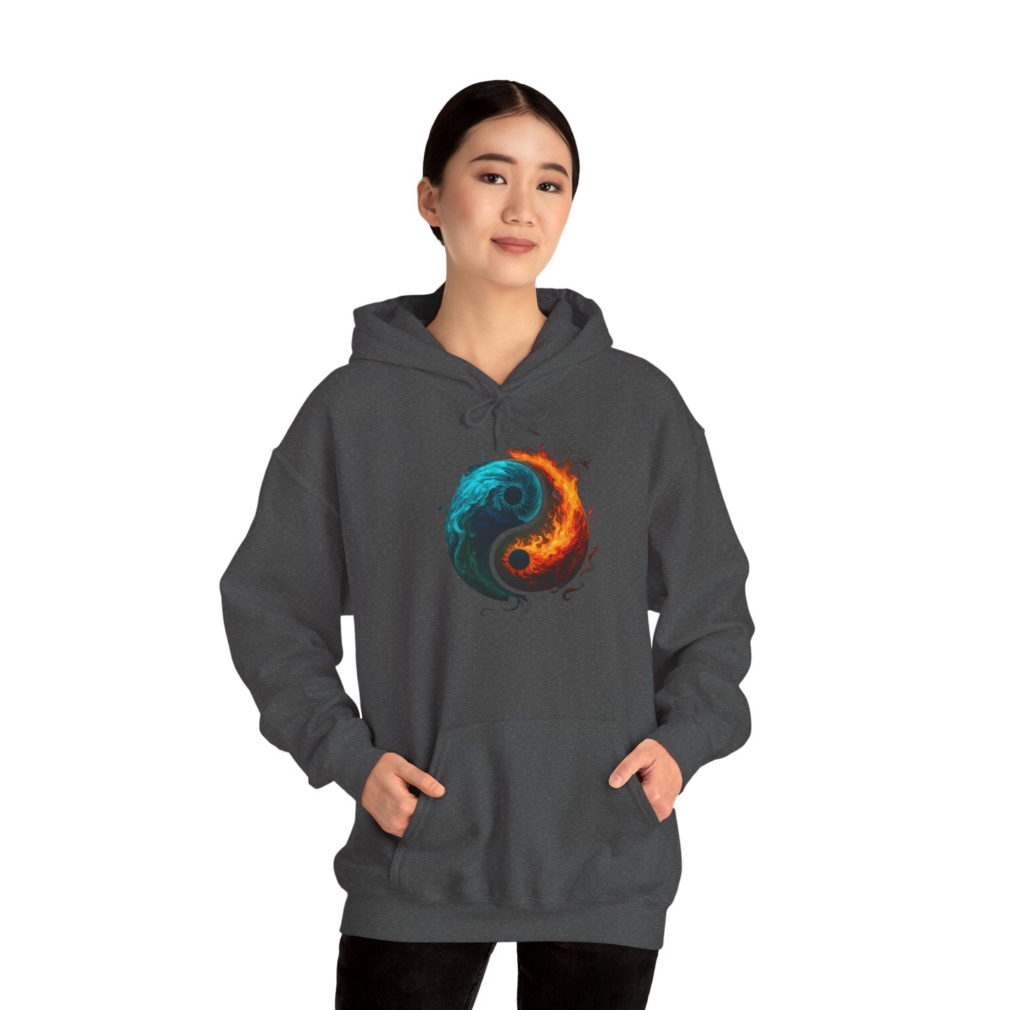 Yin Yang Fire & Water Hoodie