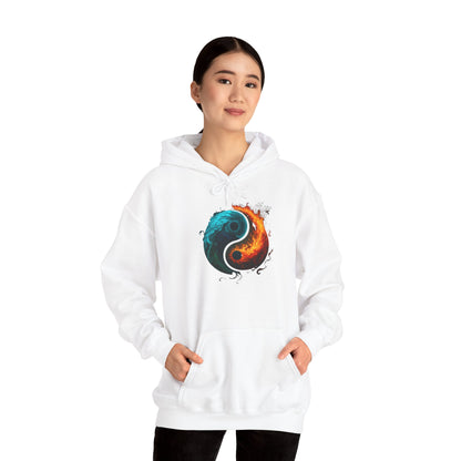 Yin Yang Fire & Water Hoodie