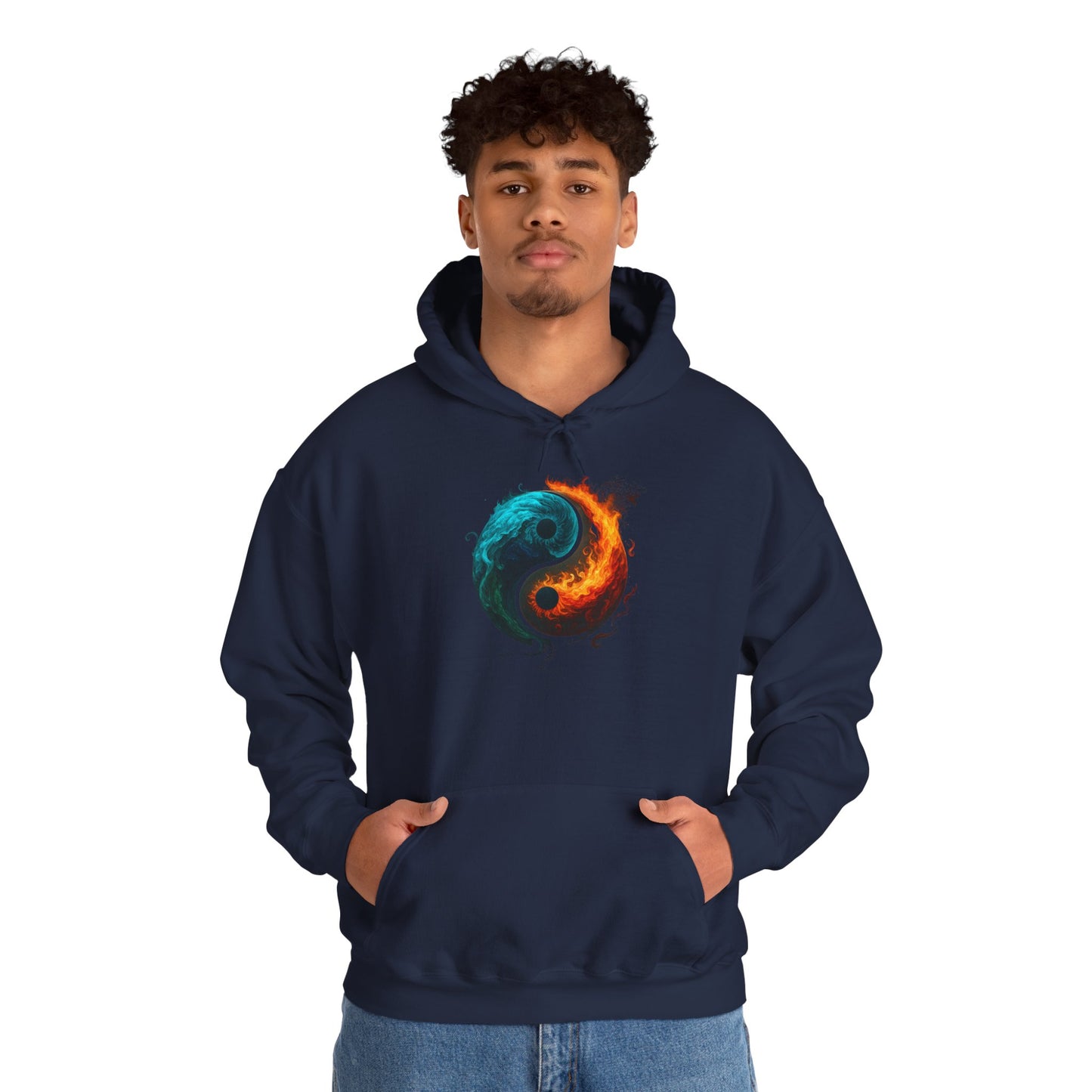 Yin Yang Fire & Water Hoodie