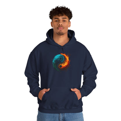 Yin Yang Fire & Water Hoodie