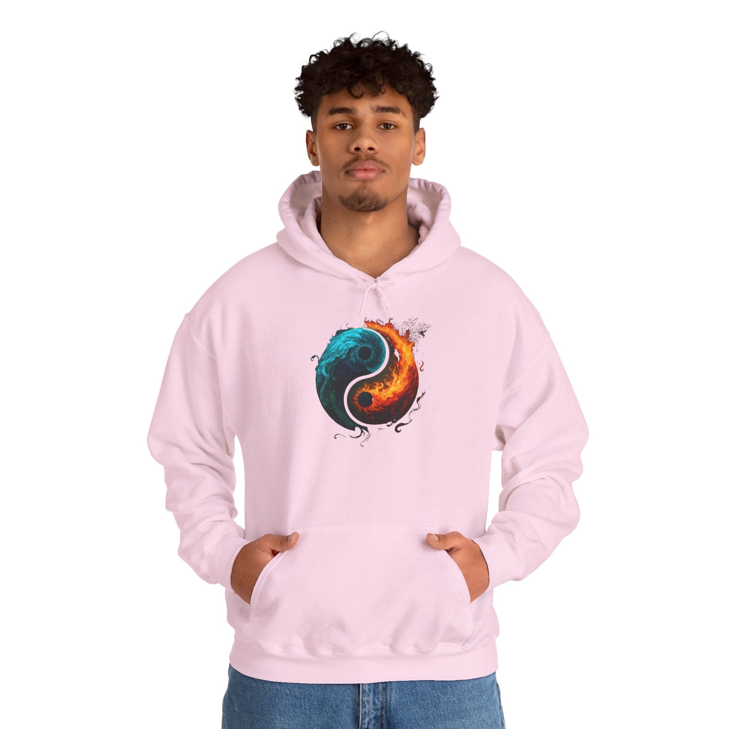Yin Yang Fire & Water Hoodie