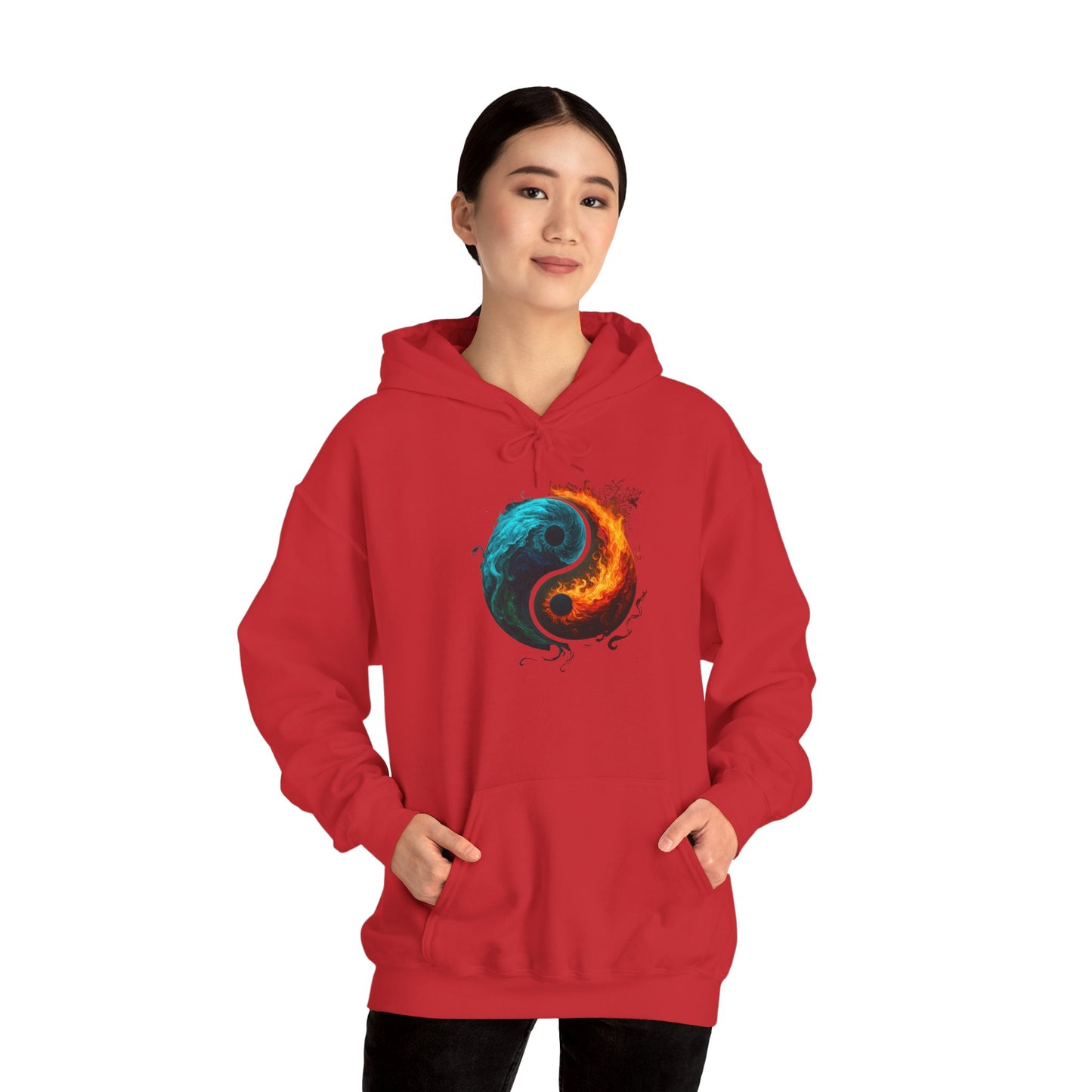 Yin Yang Fire & Water Hoodie