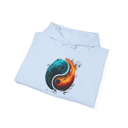 Yin Yang Fire & Water Hoodie