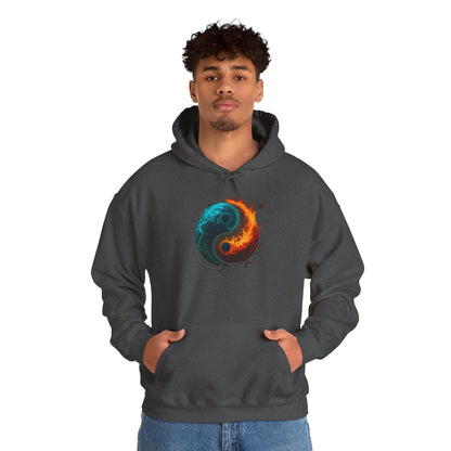 Yin Yang Fire & Water Hoodie