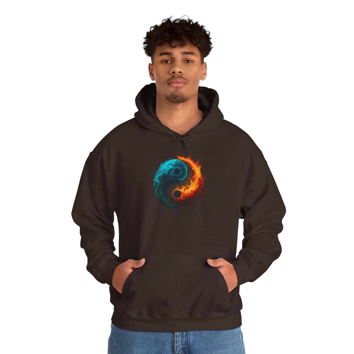 Yin Yang Fire & Water Hoodie