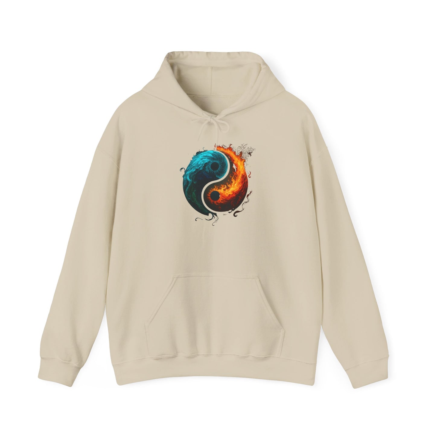 Yin Yang Fire & Water Hoodie