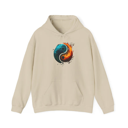 Yin Yang Fire & Water Hoodie