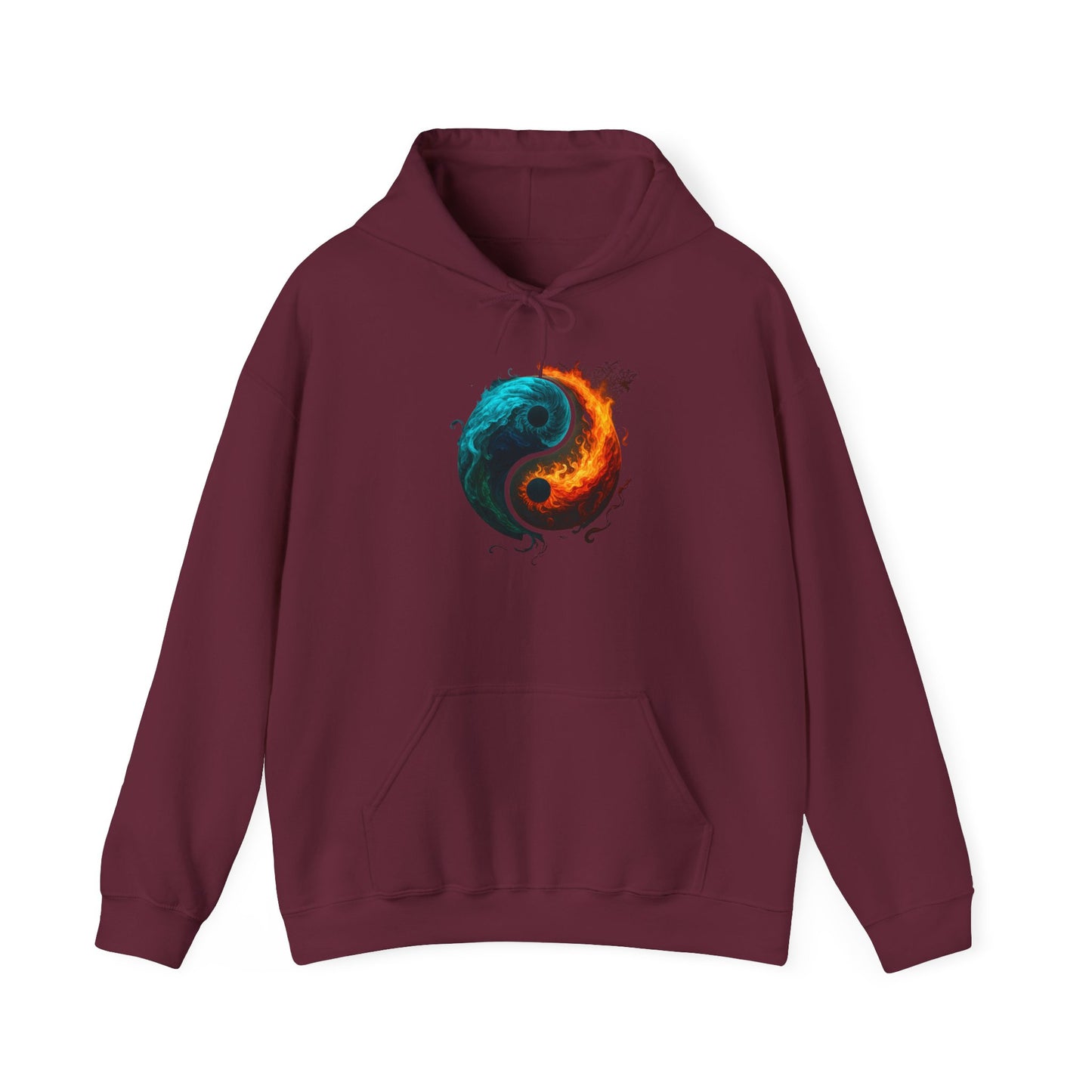 Yin Yang Fire & Water Hoodie