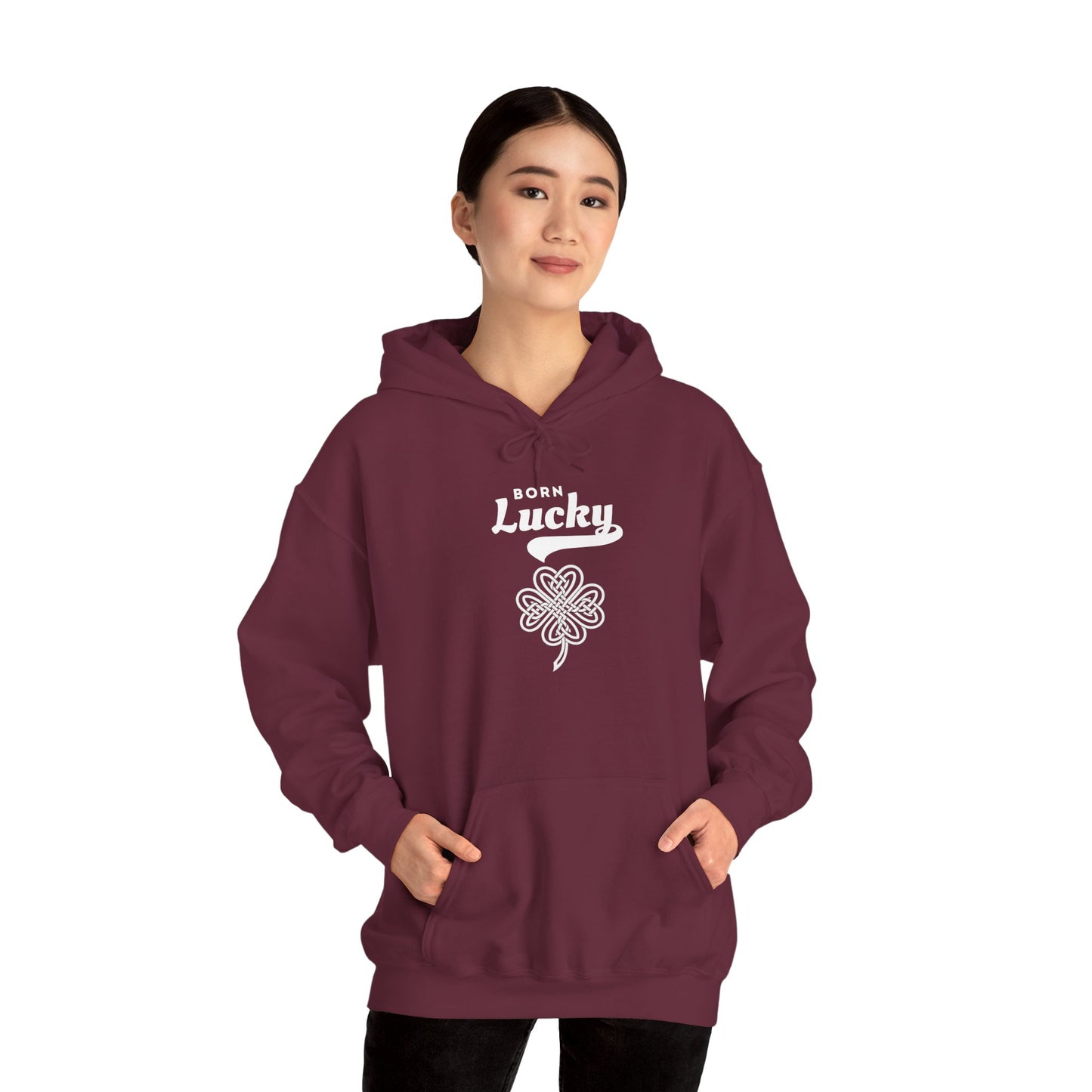 Born Lucky Hoodie