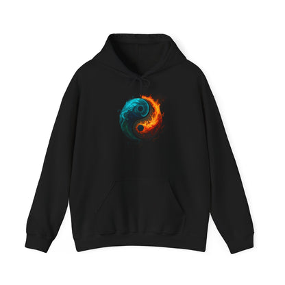 Yin Yang Fire & Water Hoodie