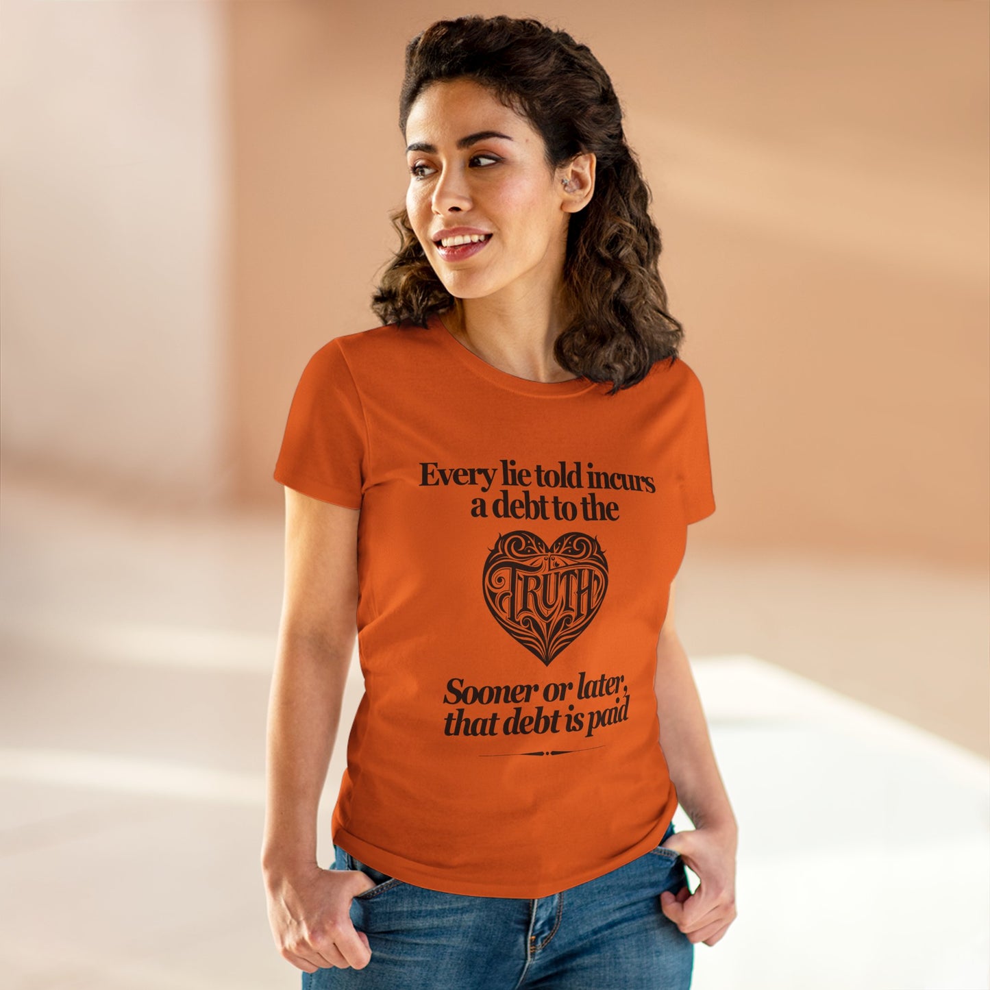 Debt to Truth Women's Tee