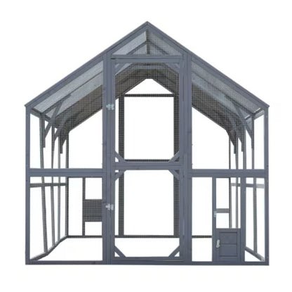 Premier Chicken Coop With Partial Cover