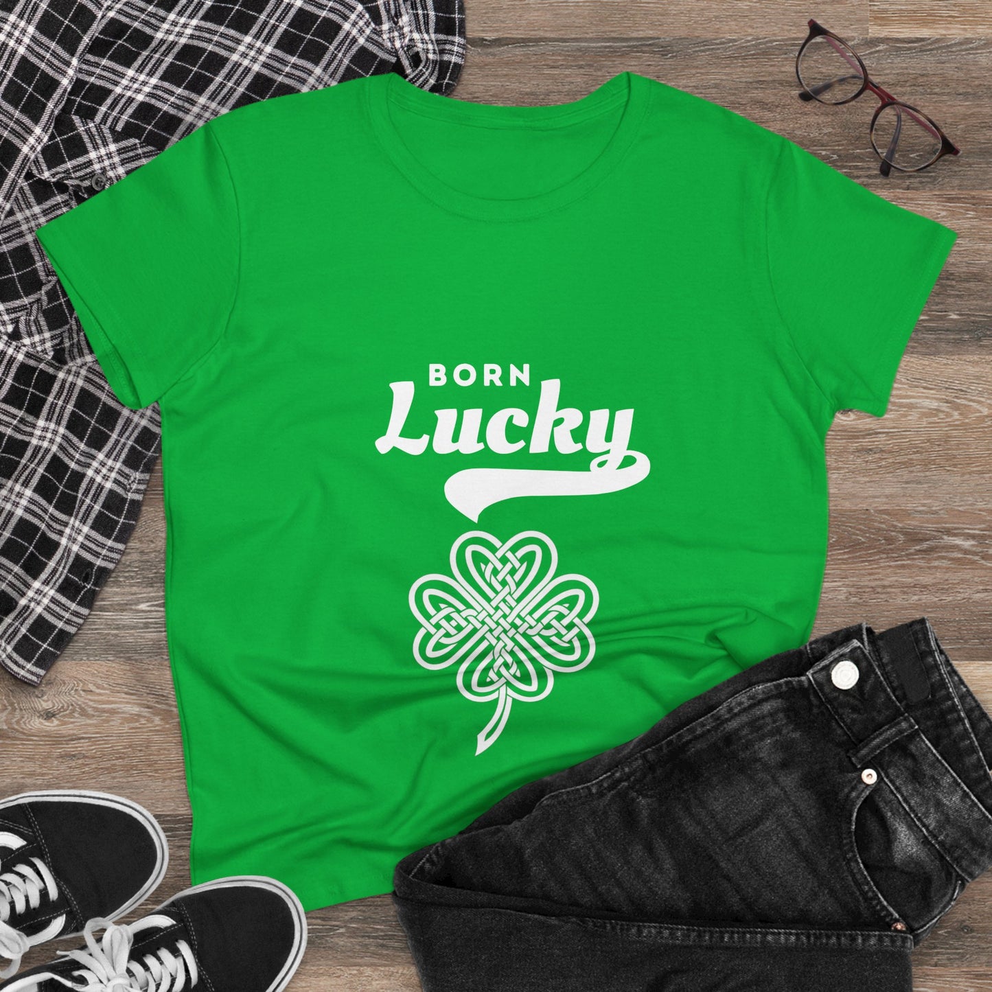 Born Lucky Women's Tee