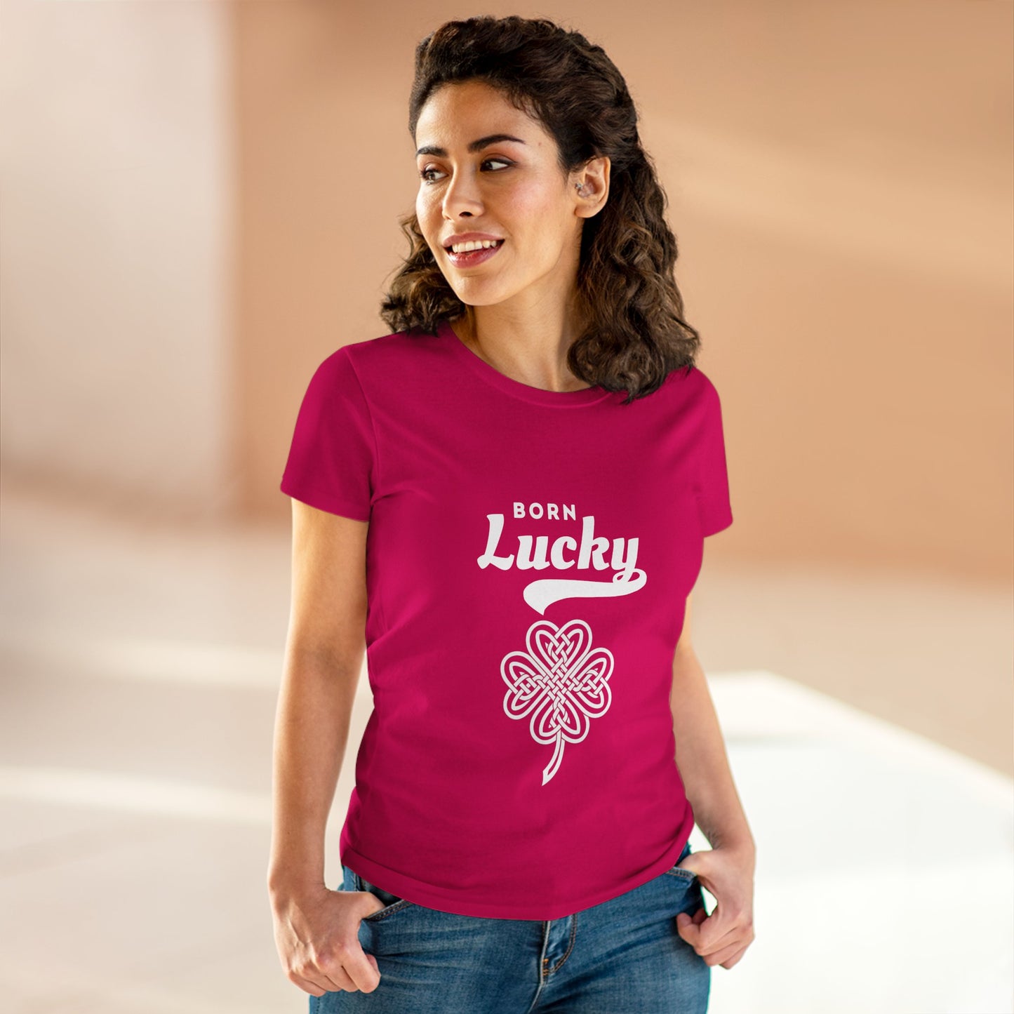 Born Lucky Women's Tee