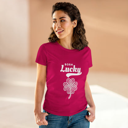 Born Lucky Women's Tee