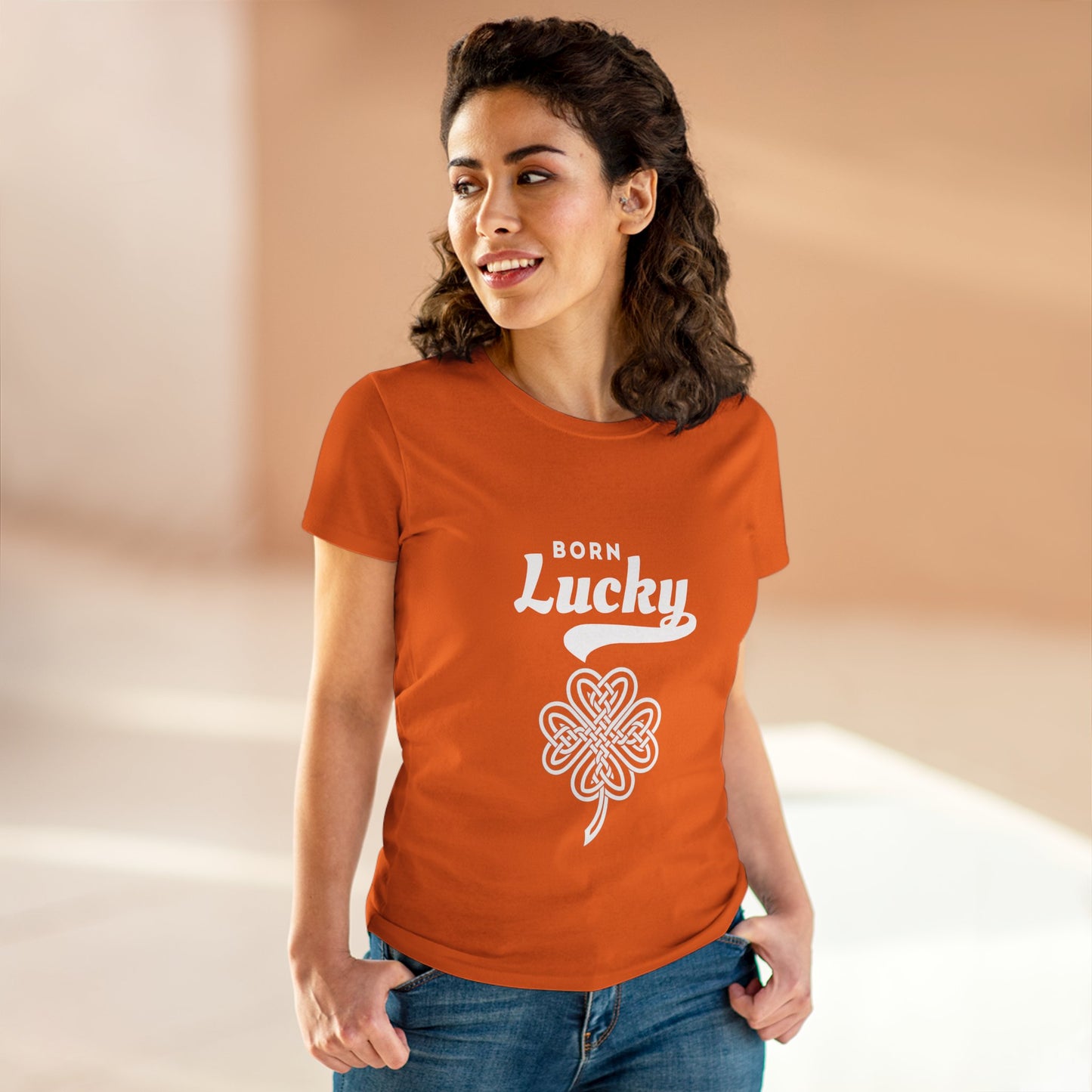 Born Lucky Women's Tee