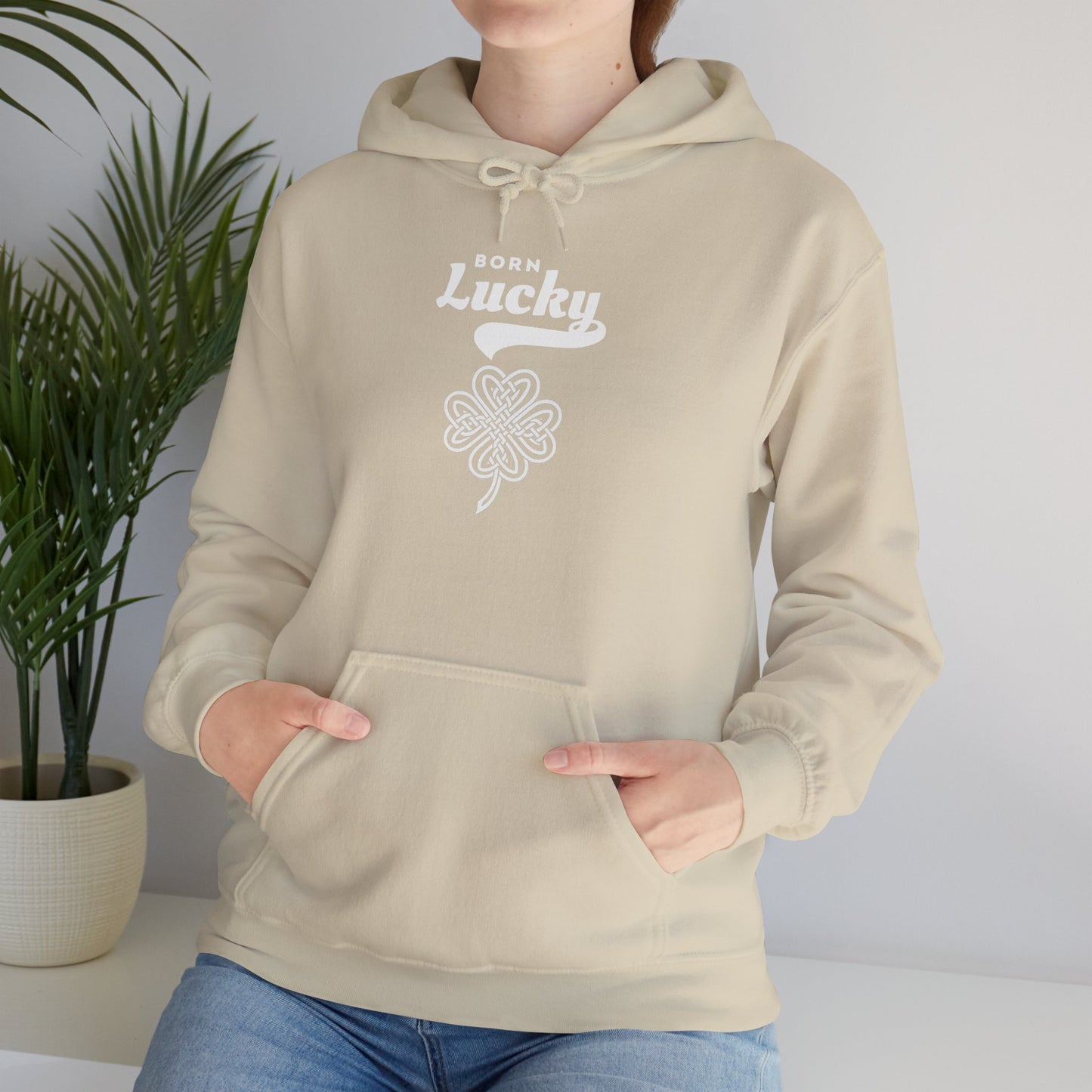 Born Lucky Hoodie
