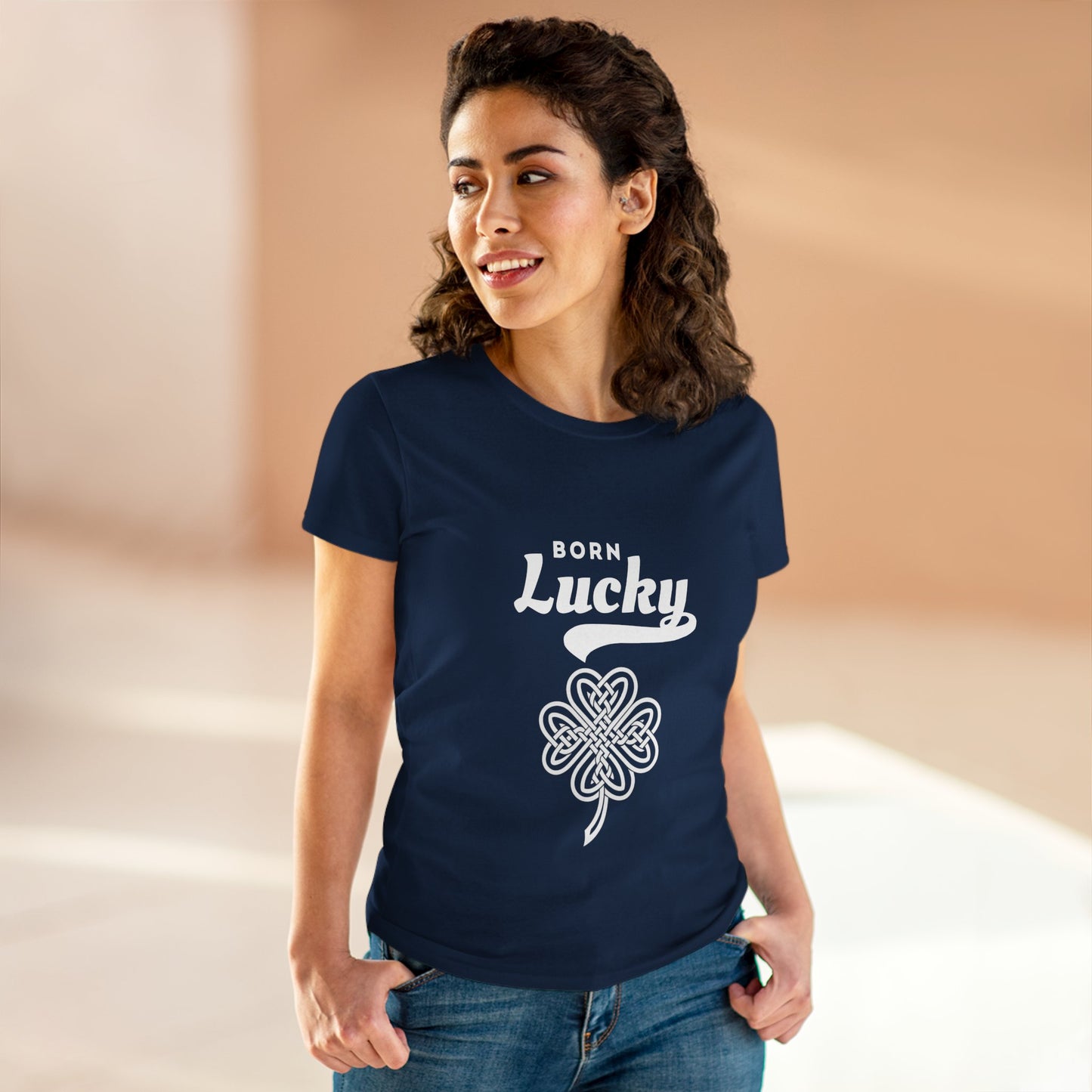 Born Lucky Women's Tee