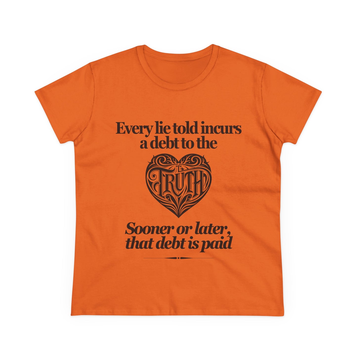 Debt to Truth Women's Tee
