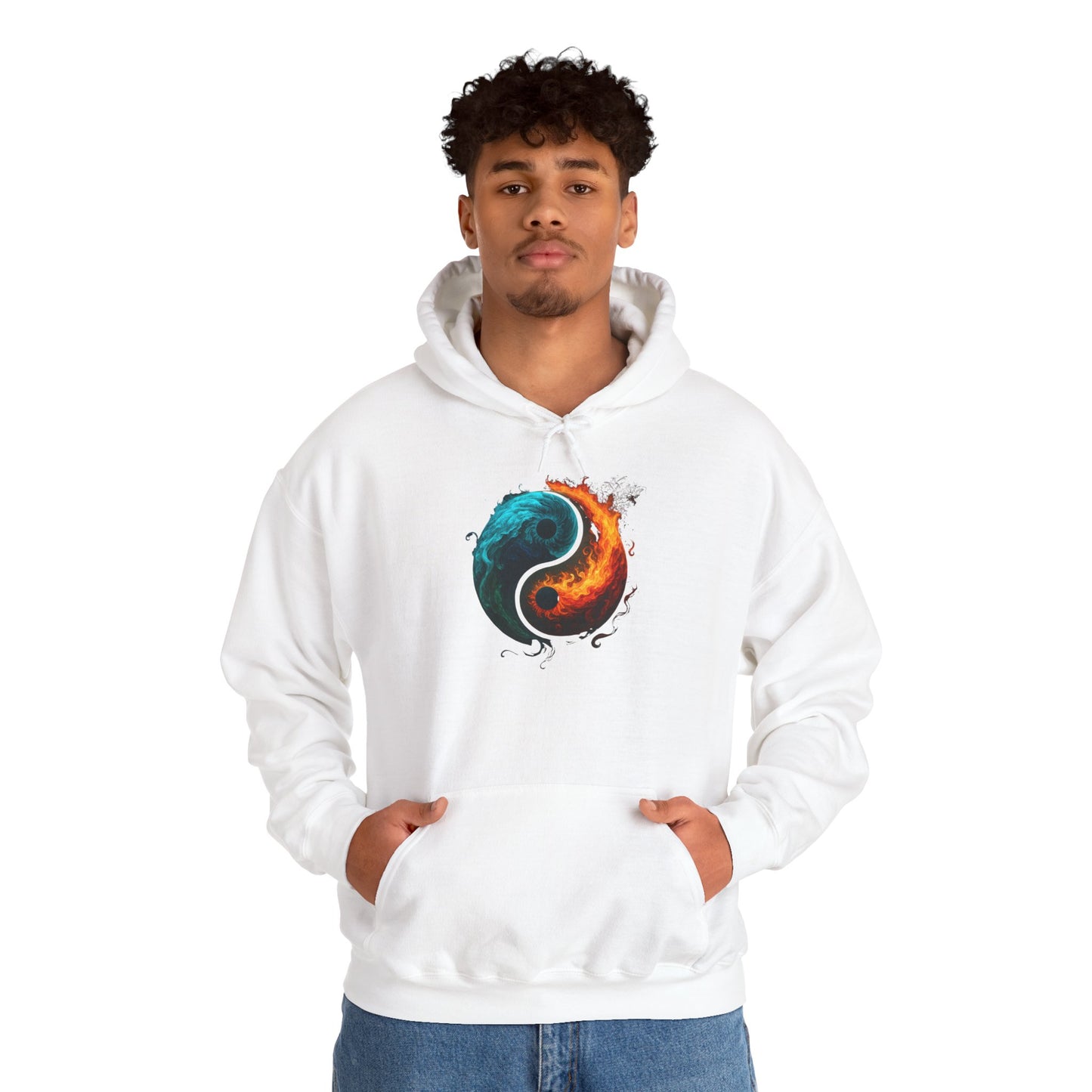 Yin Yang Fire & Water Hoodie