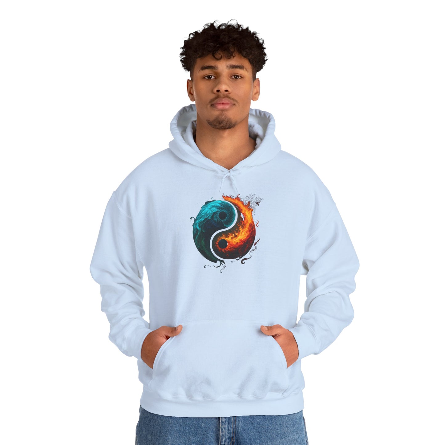 Yin Yang Fire & Water Hoodie