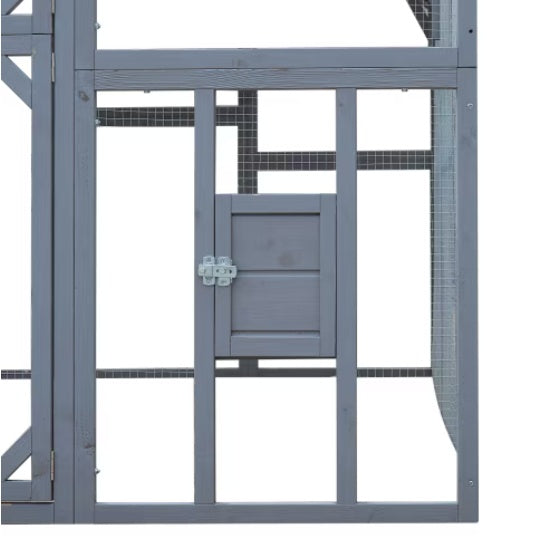 Premier Chicken Coop With Partial Cover