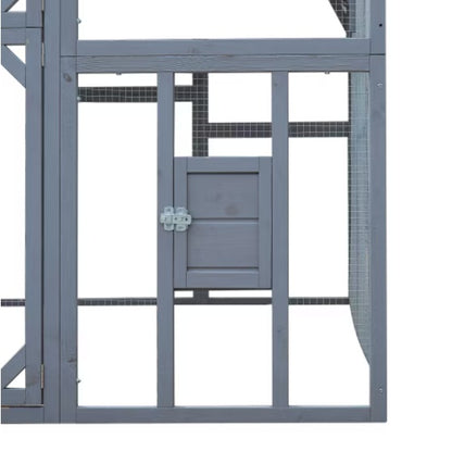 Premier Chicken Coop With Partial Cover