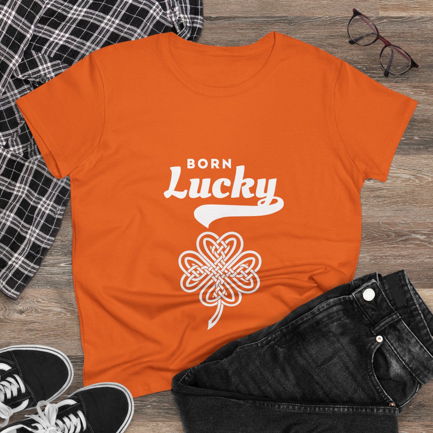 Born Lucky Women's Tee