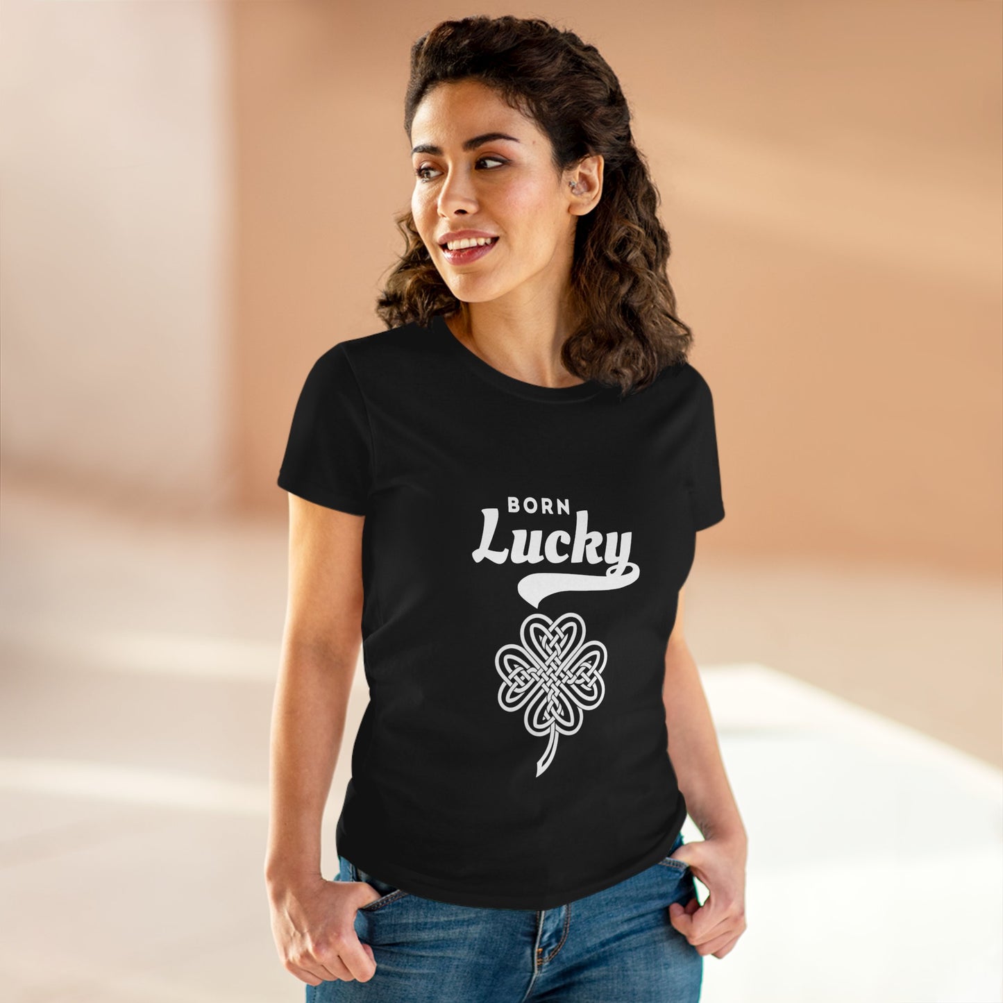 Born Lucky Women's Tee